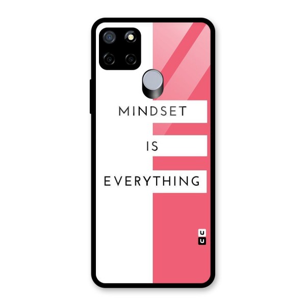 Mindset is Everything Glass Back Case for Realme C15