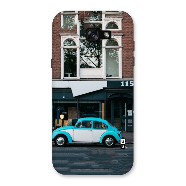 Mini Blue Car Back Case for Galaxy A7 (2017)