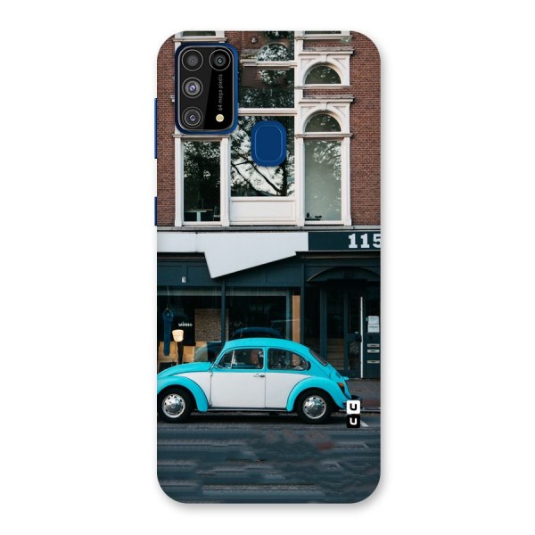 Mini Blue Car Back Case for Galaxy F41