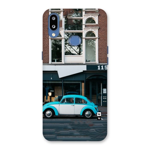 Mini Blue Car Back Case for Galaxy M01s