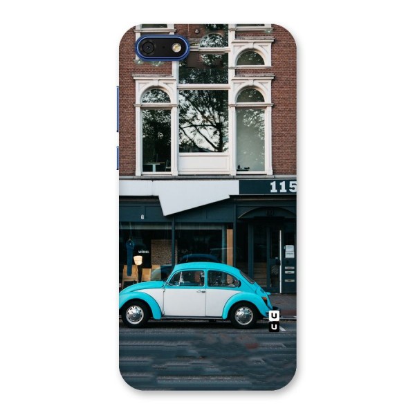 Mini Blue Car Back Case for Honor 7s