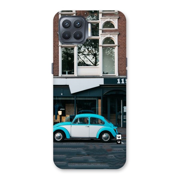 Mini Blue Car Back Case for Oppo F17 Pro