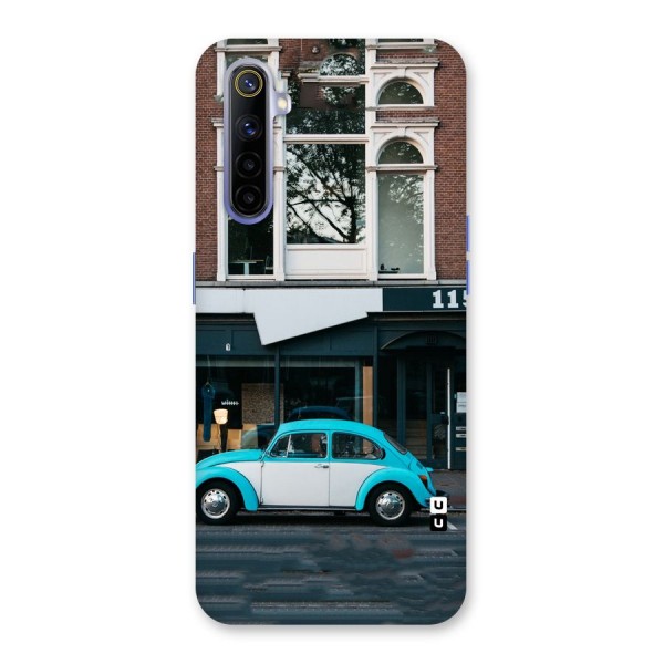 Mini Blue Car Back Case for Realme 6