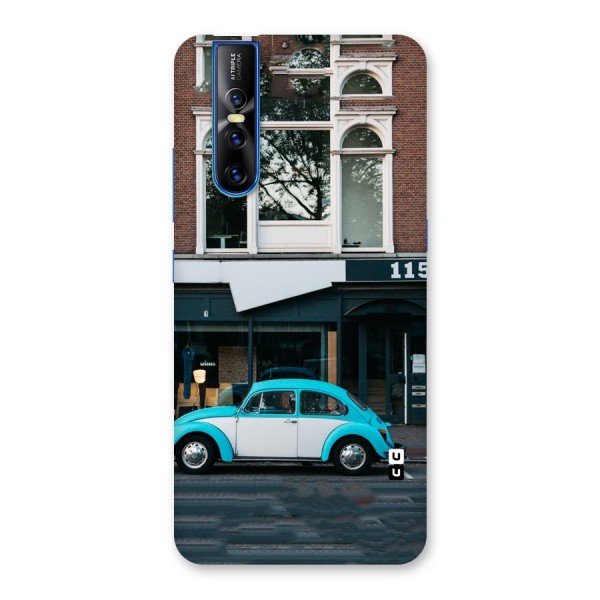 Mini Blue Car Back Case for Vivo V15 Pro