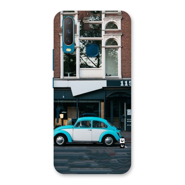 Mini Blue Car Back Case for Vivo Y12