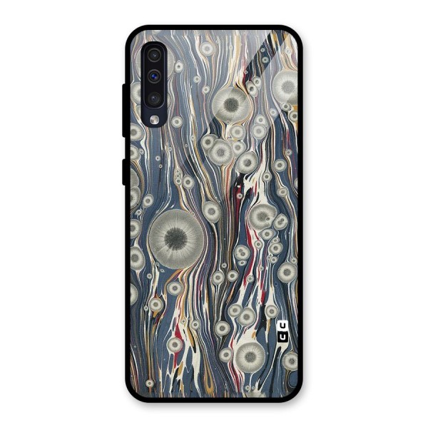 Mini Circles Glass Back Case for Galaxy A50s