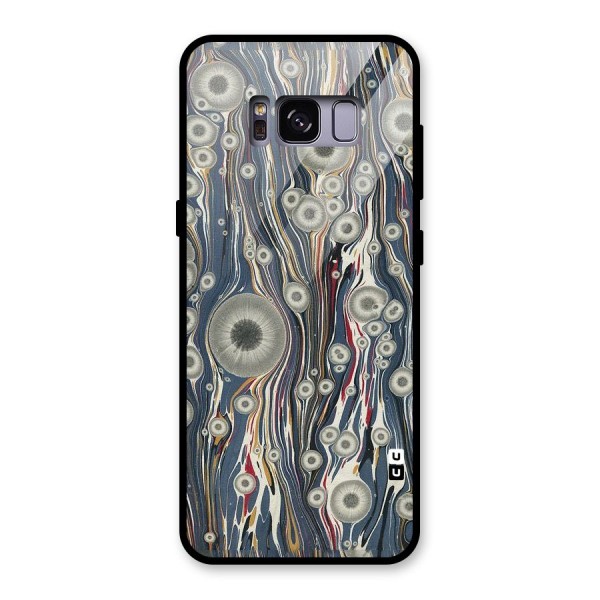 Mini Circles Glass Back Case for Galaxy S8