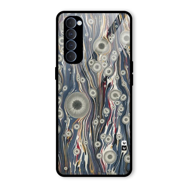 Mini Circles Glass Back Case for Oppo Reno4 Pro