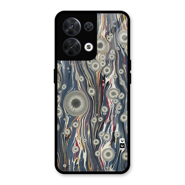 Mini Circles Glass Back Case for Oppo Reno8 5G