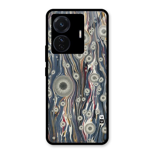 Mini Circles Glass Back Case for Vivo T1 Pro