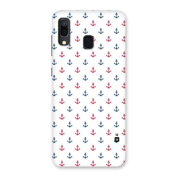 Minimal Anchor Pattern Back Case for Galaxy A20