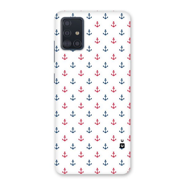 Minimal Anchor Pattern Back Case for Galaxy A51