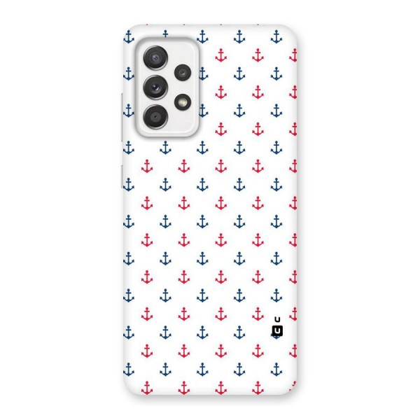 Minimal Anchor Pattern Back Case for Galaxy A52