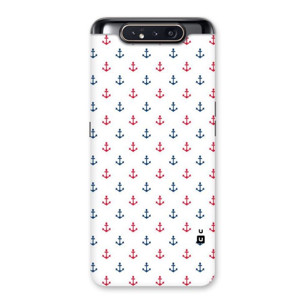 Minimal Anchor Pattern Back Case for Galaxy A80