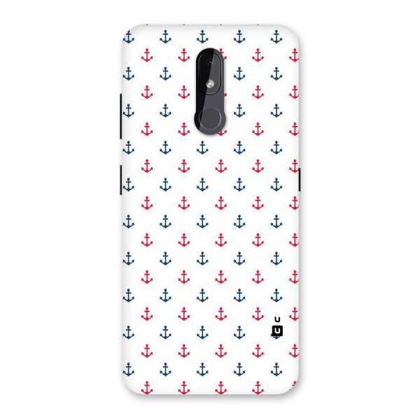 Minimal Anchor Pattern Back Case for Nokia 3.2