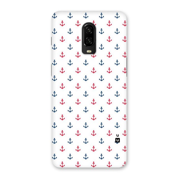 Minimal Anchor Pattern Back Case for OnePlus 6T