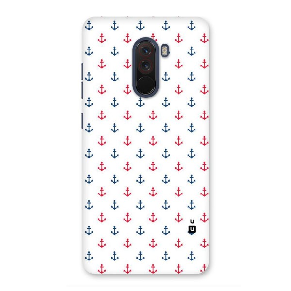 Minimal Anchor Pattern Back Case for Poco F1