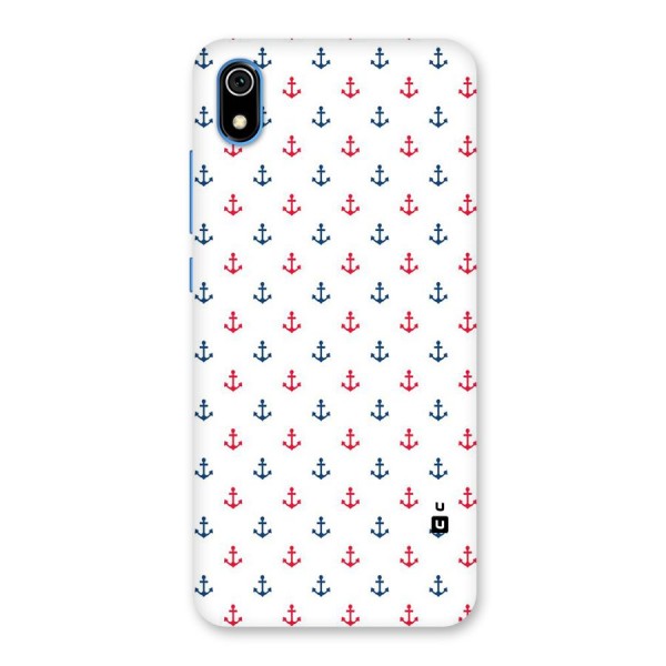 Minimal Anchor Pattern Back Case for Redmi 7A