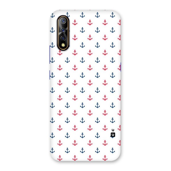 Minimal Anchor Pattern Back Case for Vivo S1