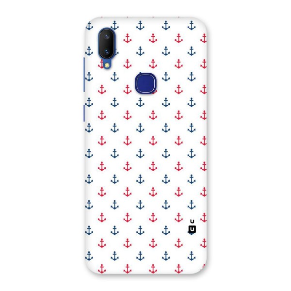 Minimal Anchor Pattern Back Case for Vivo V11