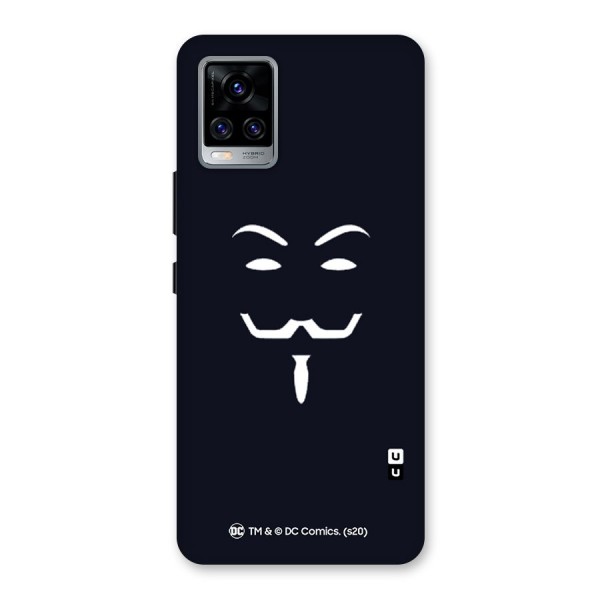 Minimal Anonymous Mask Back Case for Vivo V20 Pro