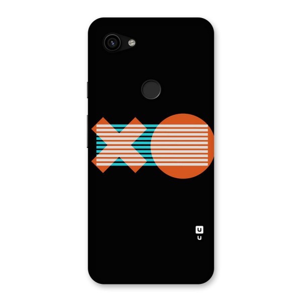 Minimal Art Back Case for Google Pixel 3a XL