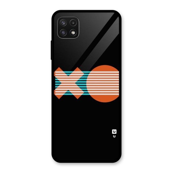 Minimal Art Glass Back Case for Galaxy A22 5G