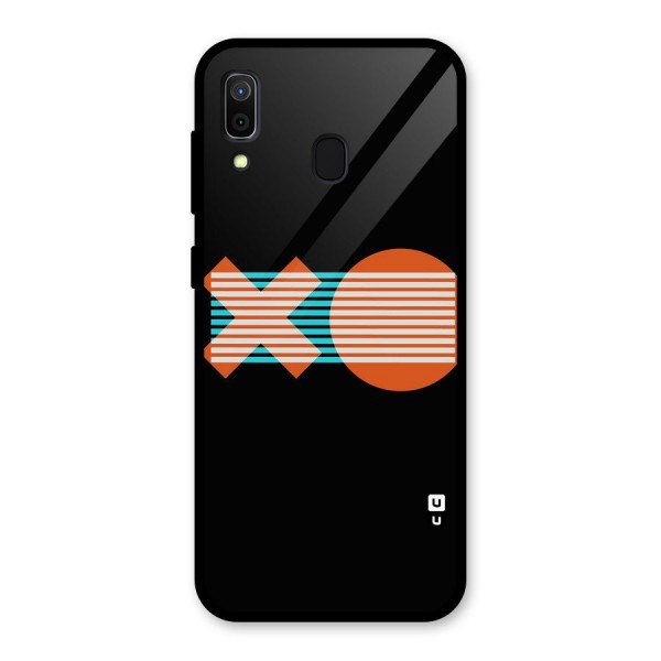 Minimal Art Glass Back Case for Galaxy A30