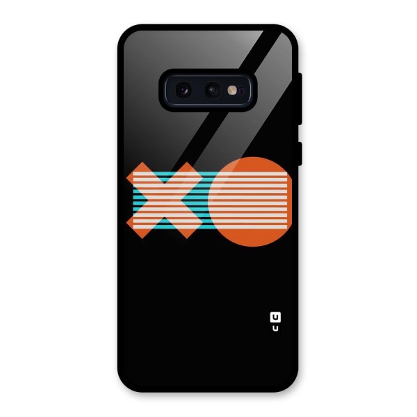 Minimal Art Glass Back Case for Galaxy S10e