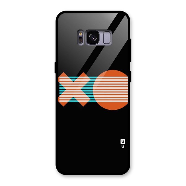 Minimal Art Glass Back Case for Galaxy S8