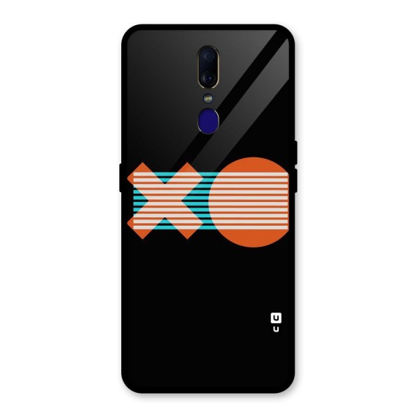 Minimal Art Glass Back Case for Oppo F11