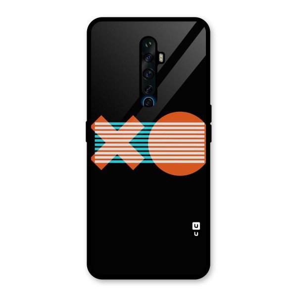 Minimal Art Glass Back Case for Oppo Reno2 Z