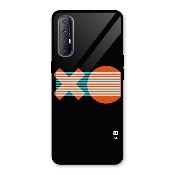 Minimal Art Glass Back Case for Oppo Reno3 Pro