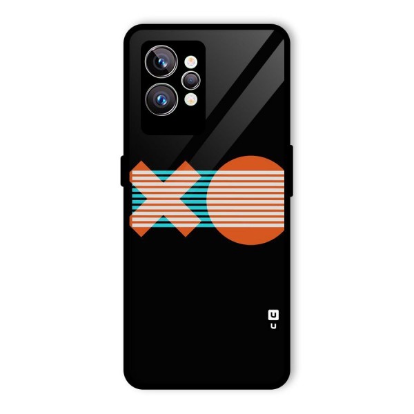 Minimal Art Glass Back Case for Realme GT2 Pro