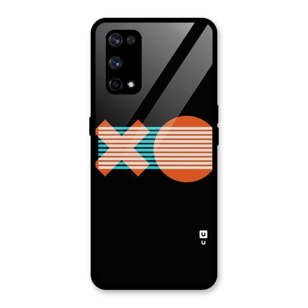 Minimal Art Glass Back Case for Realme X7 Pro