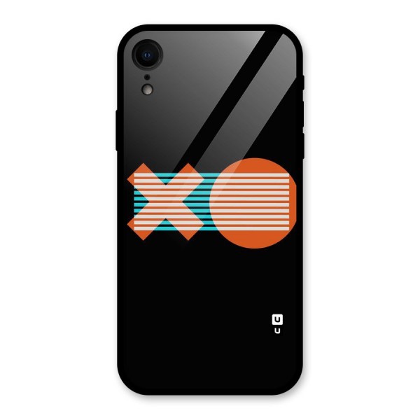 Minimal Art Glass Back Case for XR