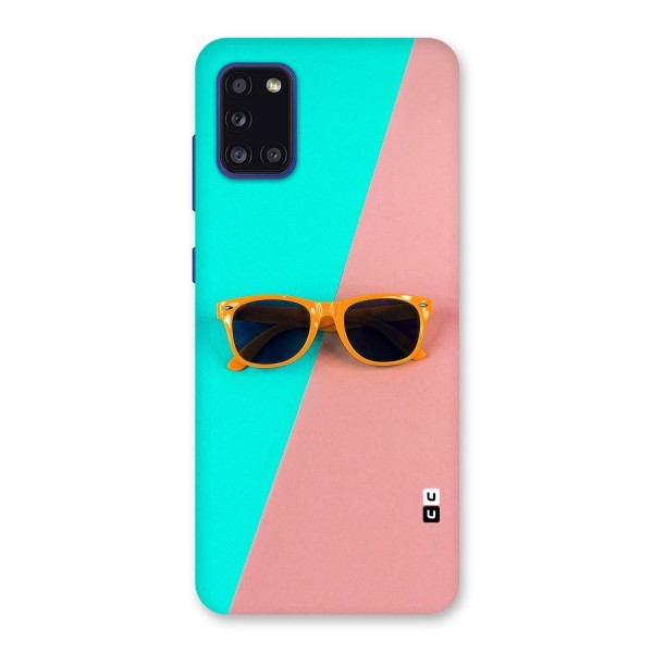 Minimal Glasses Back Case for Galaxy A31