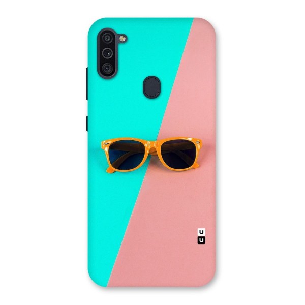 Minimal Glasses Back Case for Galaxy M11