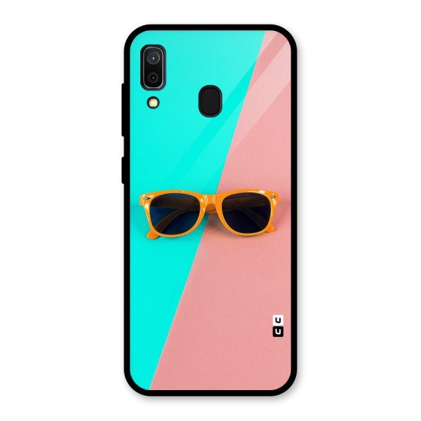 Minimal Glasses Glass Back Case for Galaxy A30