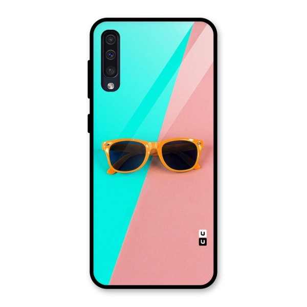 Minimal Glasses Glass Back Case for Galaxy A50s