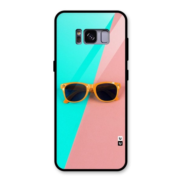 Minimal Glasses Glass Back Case for Galaxy S8