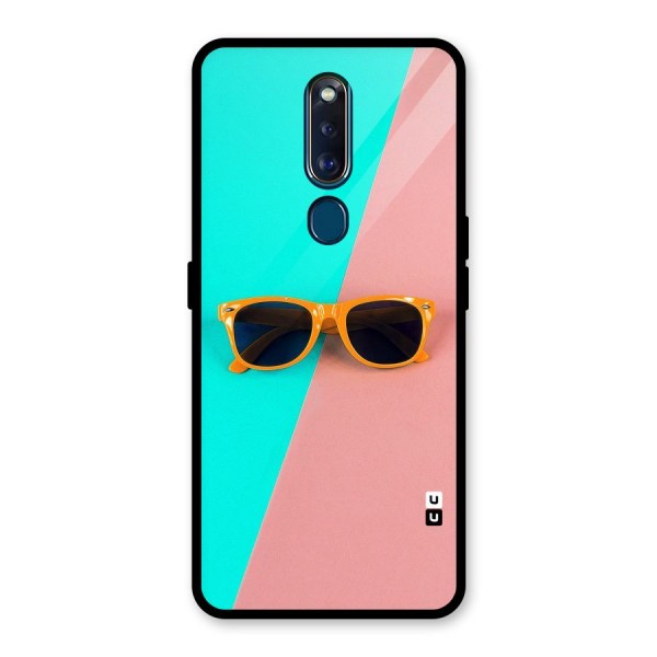 Minimal Glasses Glass Back Case for Oppo F11 Pro