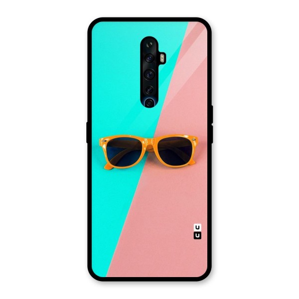 Minimal Glasses Glass Back Case for Oppo Reno2 Z