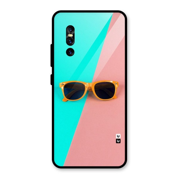 Minimal Glasses Glass Back Case for Vivo V15 Pro