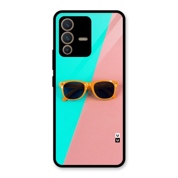 Minimal Glasses Glass Back Case for Vivo V23 5G