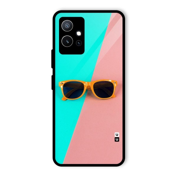 Minimal Glasses Glass Back Case for Vivo iQOO Z6