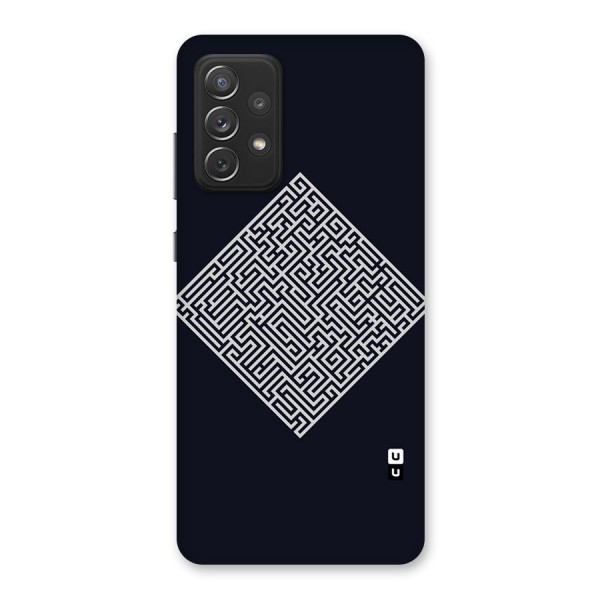 Minimal Maze Pattern Back Case for Galaxy A72