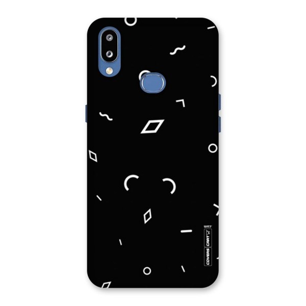 Minimal Shapes Back Case for Galaxy M01s