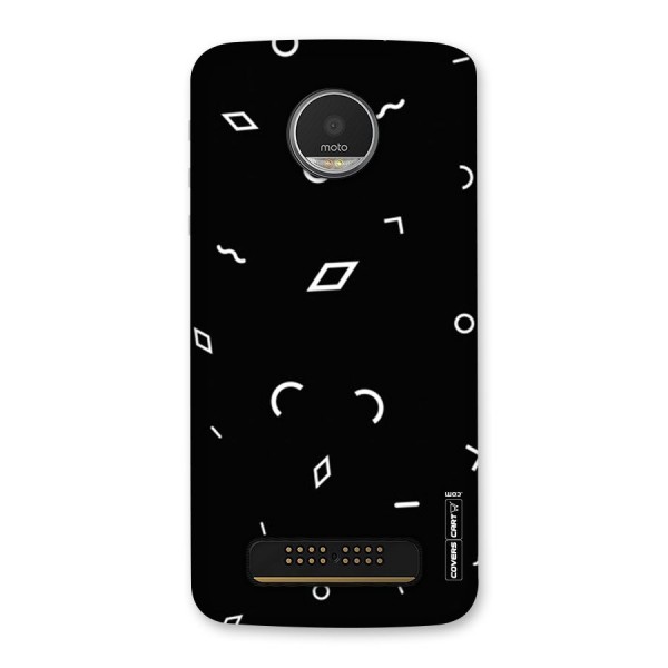 Minimal Shapes Back Case for Moto Z Play