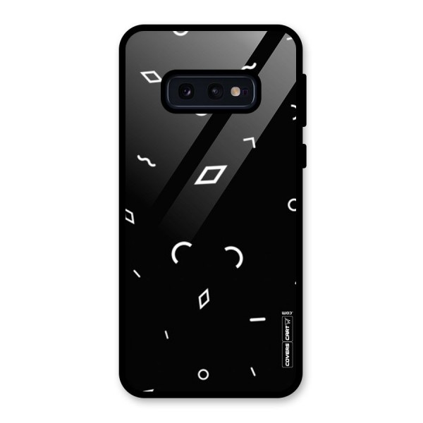 Minimal Shapes Glass Back Case for Galaxy S10e